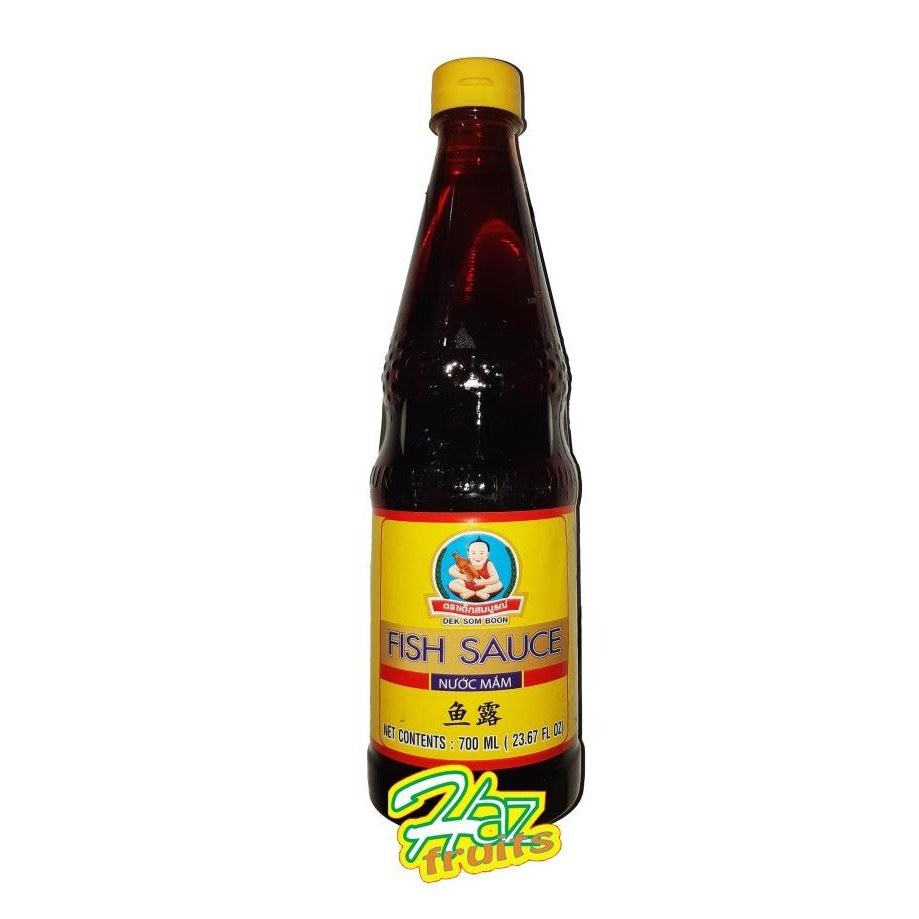 

Healthy Boy Fish Sauce Dek Som Boon 700 Ml | Saus Ikan