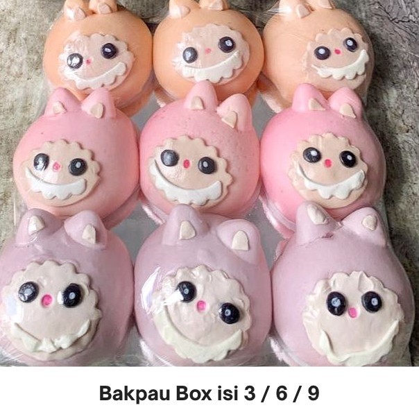 

Bakpau Box Labubu - Free Tas Kain Dan Card - Ready Setiap Hari New