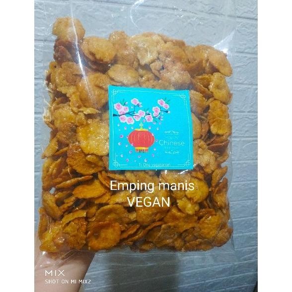 

Emping manis empuk vegetarian/VEGAN(gr)