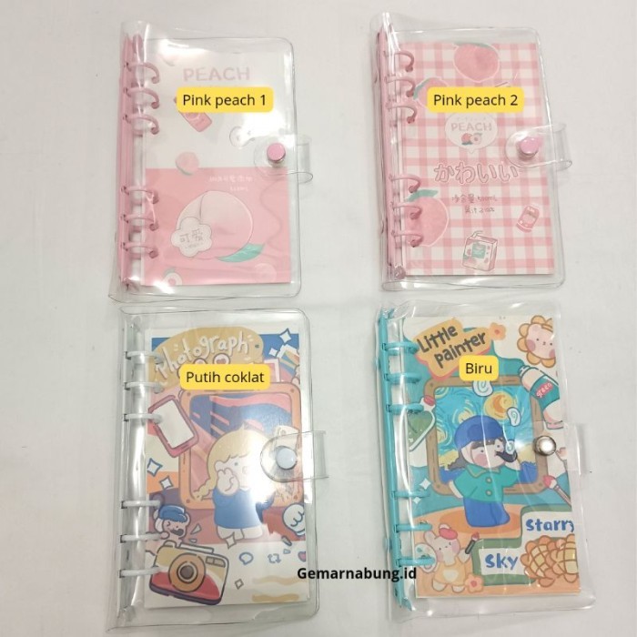 

Paket Binder Keuangan Nabung A6 Super Cute Isi 100 Lembar New