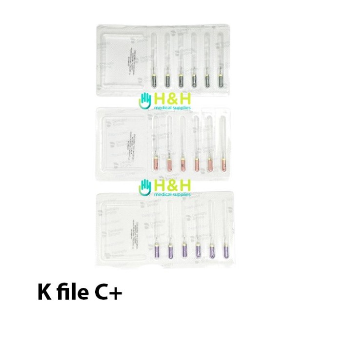 

K File C+ / C Plus File / C+ File Endodontic K File / Jarum Endo Terlaris