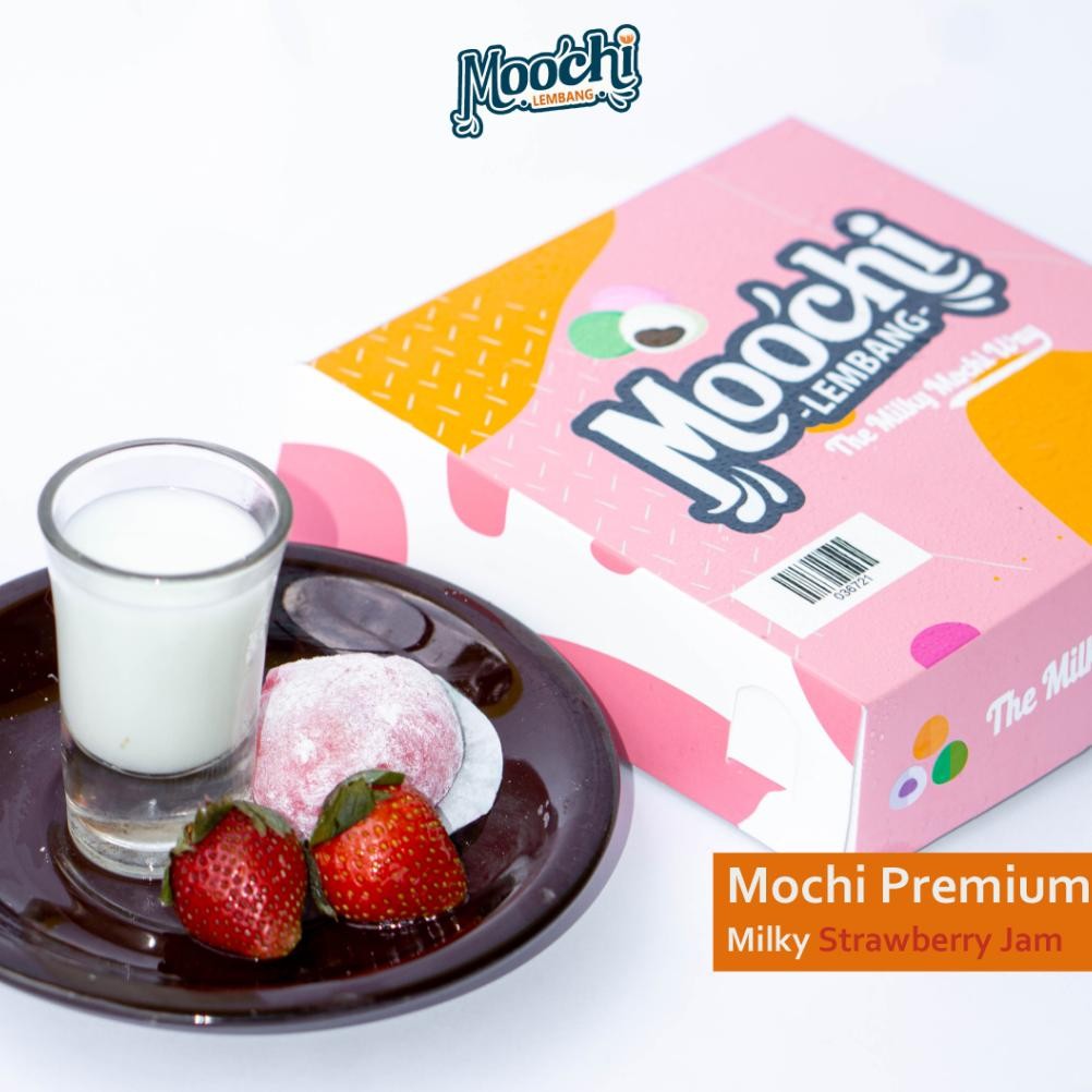 

MOCHI STRAWBERRY LEMBANG | Jajanan Khas Lembang Bandung | Oleh-Oleh - Cemilan - Makanan | Mochi Milky dengan Isian Strawberry Jam Daifuku yang Lembut & Nikmat | 1 Box Mochi Otentik untuk Oleh-Oleh dan Camilan Hemat Favt | Kur Lokal Lembang Bandung.