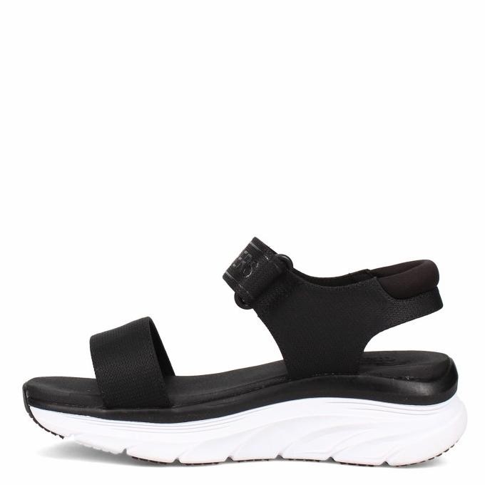 Skechers Sendal Wanita Relaxed Fit D'Lux Walker - New Block Black Galoreglimmer