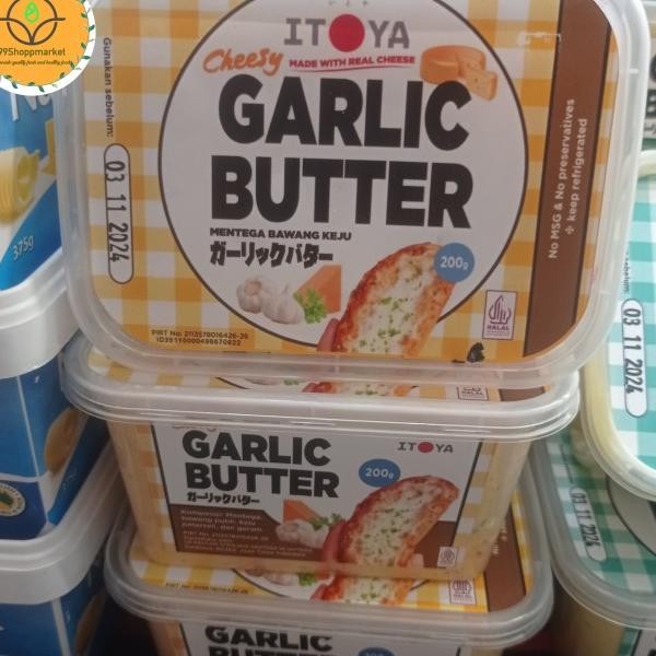 

Itoya Garlic Butter Cheey Mentega Bawang Eju 200 Gr