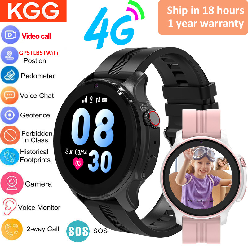 4G Smart Watch Student Video Call Phone Watch Rotate Button