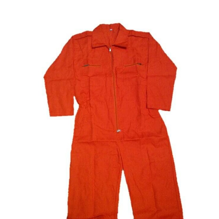 werpack baju praktek terusan / baju bengkel / montir