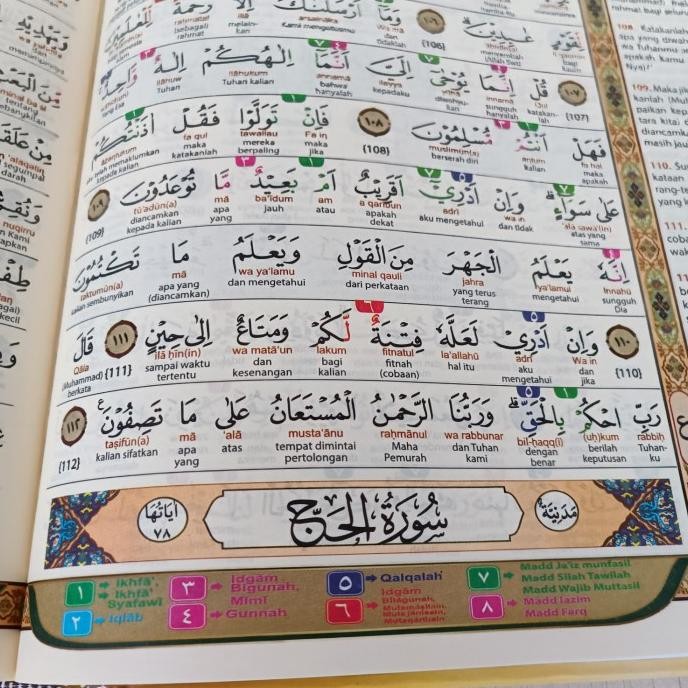 Alquran AnNur Ukuran A4, Alquran An-Nur Terjemah+Latin Per Kata Terlaris