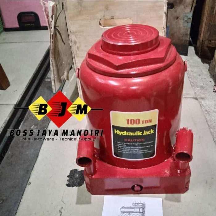Dongkrak Botol 100ton - Hydraulic botol Jack 100ton
