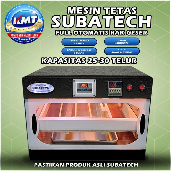 Mesin Tetas Full Otomatis Rak Geser Telur Ayam Bebek Burung Puyuh