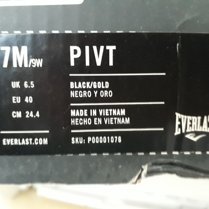 Sepatu boxing Everlast