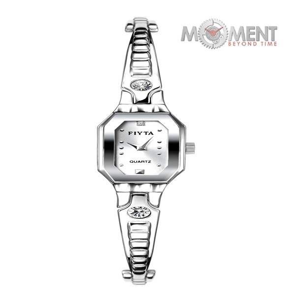 Jam Tangan Wanita Fiyta L501.WWW - Moment Watch - Stainless Stell