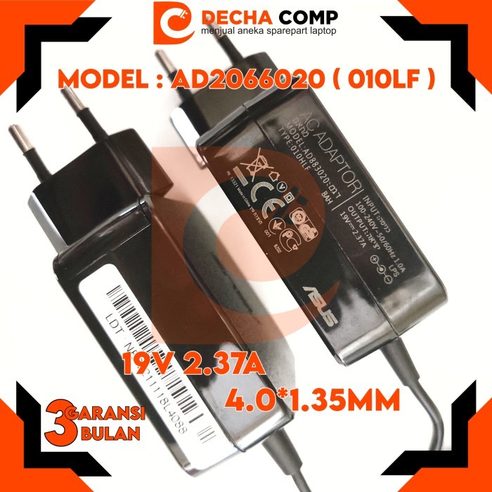 Adaptor Charger Original Laptop Asus Model Ad2066020 (010Lf)