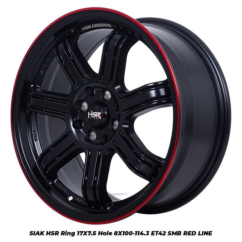 Velg Racing Mobil Jazz Merek Hsr Wheel Siak Bisa Juga Untuk Avanza,Yaris,Aveo,Sirion,Dll