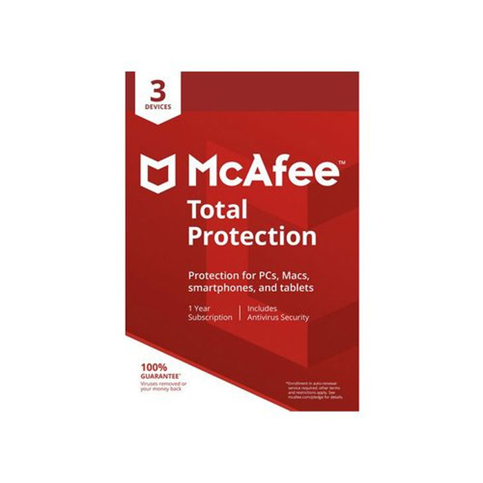 Antivirus McAfee 3 Device