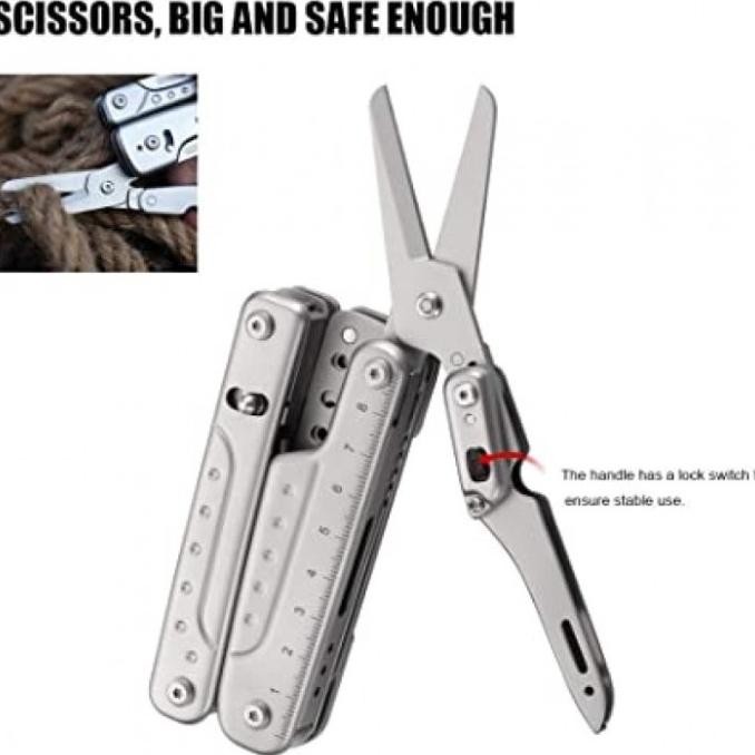 ROXON PHANTOM S802S 16 in 1 Multitool Knife Camping Outdoor Survival Terlaris