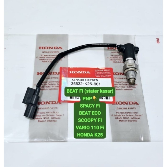 SENSOR OKSIGEN BEAT FI STATER KASAR SPACY Fi BEAT ECO SCOOPY FI VARIO 110 Fi HONDA K25 SENSOR OXYGEN