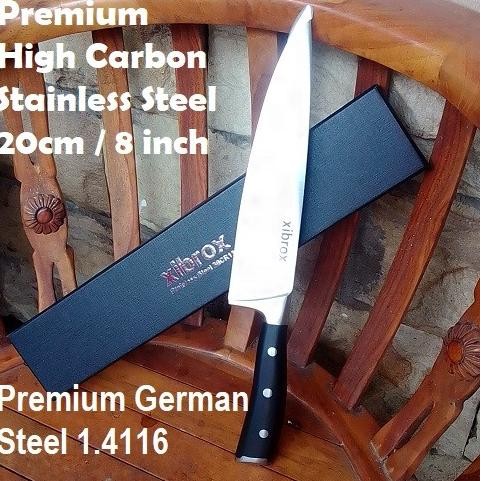 XIBROX Pisau Chef Dapur Premium Super Tajam German Steel Kitchen Knife Terlaris