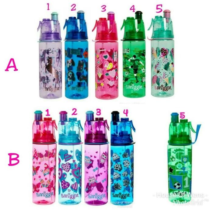SMIGGLE SPRITZ BOTTLE - BOTOL MINUM SMIGGLE Terlaris