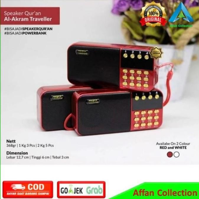 Speaker Murotal AlQuran Digital 30 Juz Terlengkap Traveller Al-Akram Terlaris