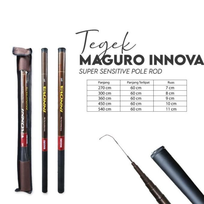 Joran Tegek Maguro Innova 270 300 360 450 540 Carbon DIN