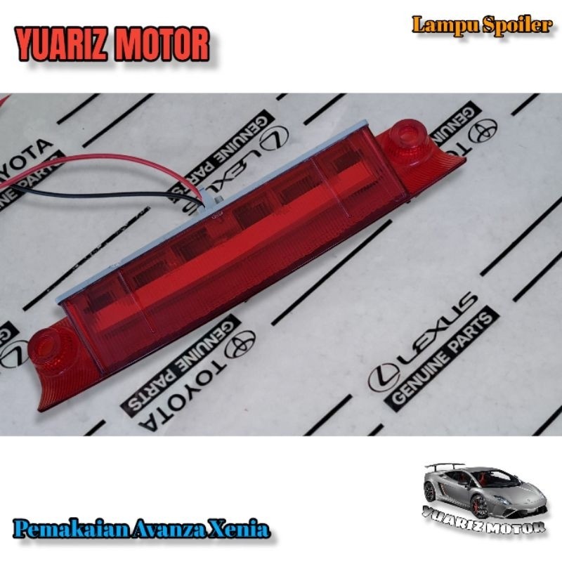 Lampu Spoiler LED Avanza Xenia 2012-2017 Original/ Lampu Spoiler Universal