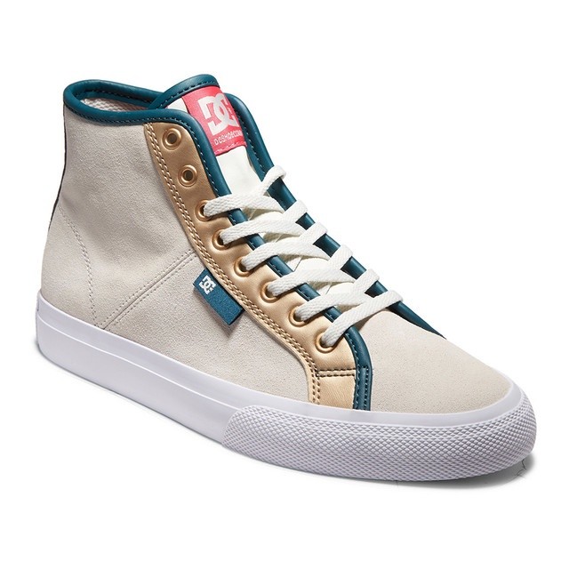 DC Shoes Women Manual Hi Se Shoes White/Yellow ADJS300278
