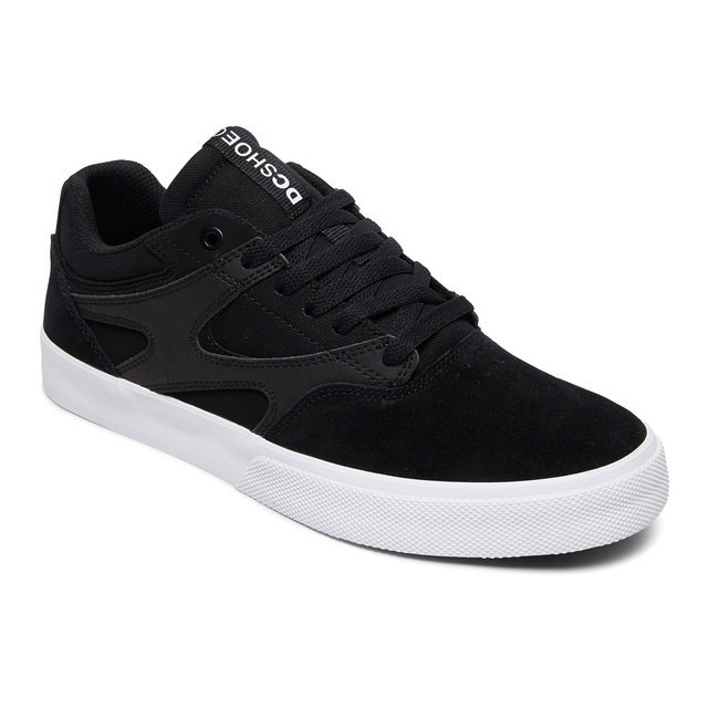 DC Shoes Men Kalis Vulc Shoes Black/White ADYS300569