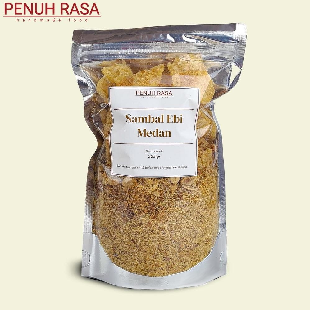 

Sambal Ebi Medan Penuh Rasa 225 gr