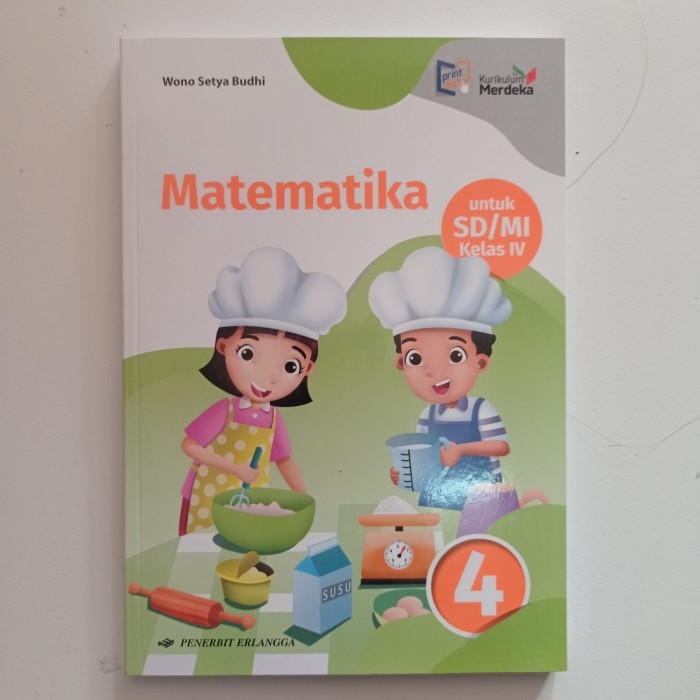 

OBRAL Buku SD Matematika Kelas 4 SD / MI Kurikulum Merdeka Erlangga