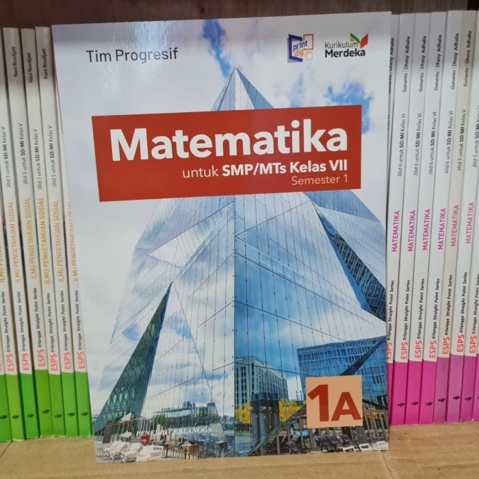 

OBRAL Buku SMP Matematika 1A SMP Kelas 7 Kurikulum Merdeka Erlangga