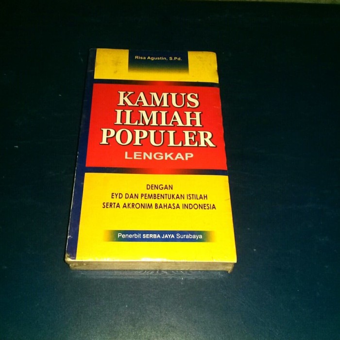 

kamus ilmiah populer lengkap