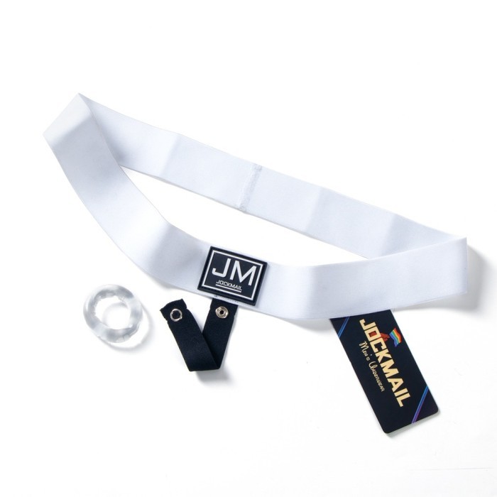 Jockmail Belt With Detachable Cock Ring
