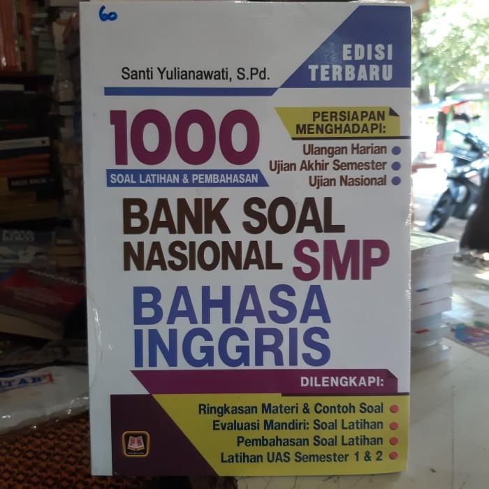 

BANK SOAL NASIONAL SMP BAHASA INGGRIS