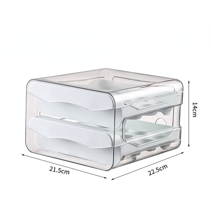 Tempat Penyimpanan Telur Acrylic Rak Telur Egg Box Container