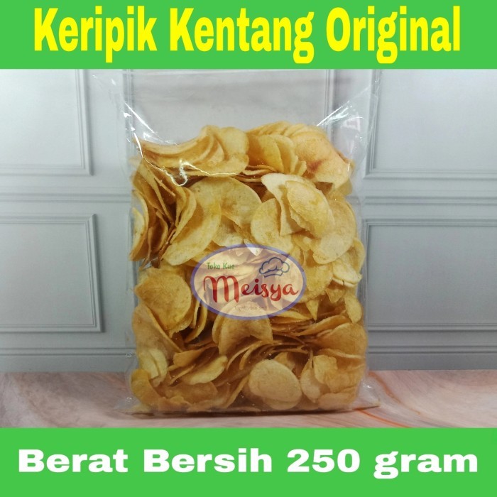 

HOT SALE! KERIPIK KENTANG KENTANG KERING KENTANG ORIGINAL SNACK KENTANG
