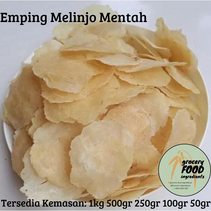 

TERMURAH YUK!! EMPING MELINJO MENTAH OROGINAL