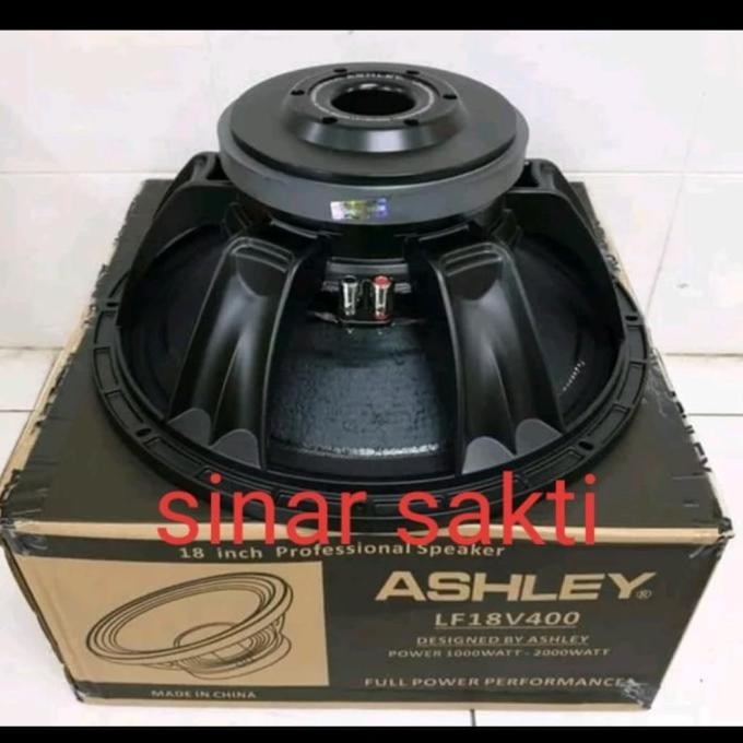 speaker component ashley LF18v400/LF18 v400 18inch 1000-2000watt low Terlaris