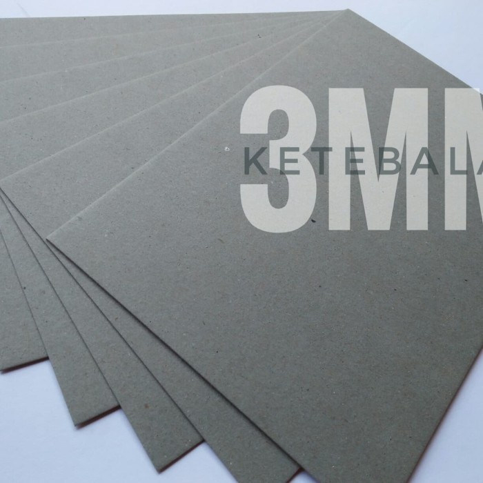 

1 Pack Karton Board No 20 / 3 mm Uk Plano 65 cm X 75 cm ( 20 lembar )