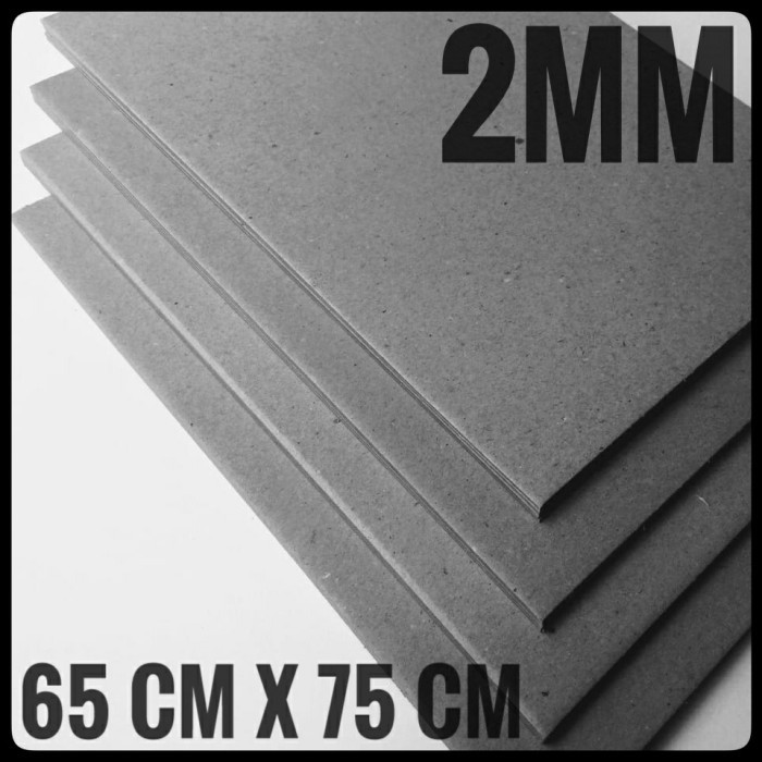 

1 PAK KARTON BOARD NO. 30 / 2 MM UK 65 CM X 75 CM ( ISI 30 LEMBAR )