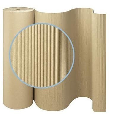 

Kardus Single Face Roll 140 Cm Karton lembaran Gulung Packing Pindahan