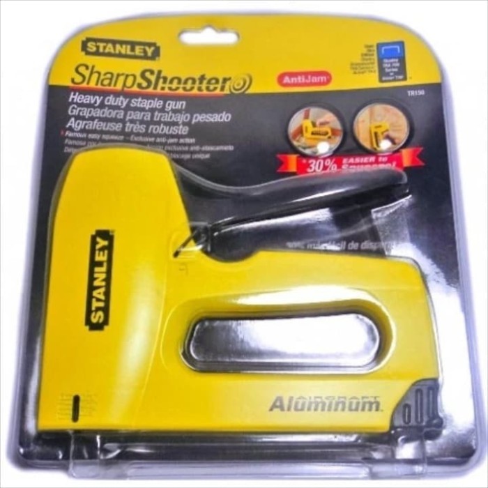 

staples SharpShooter Heavy Duty Staple Gun TR150-8 Stanley