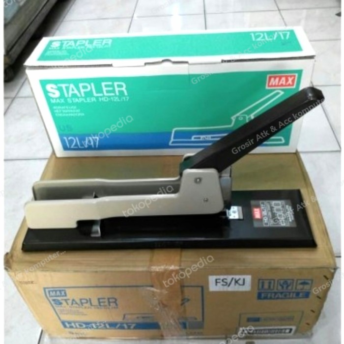 

Max Staples HD 12L/17 Heavy Duty Steples Besar Hexter Jilid