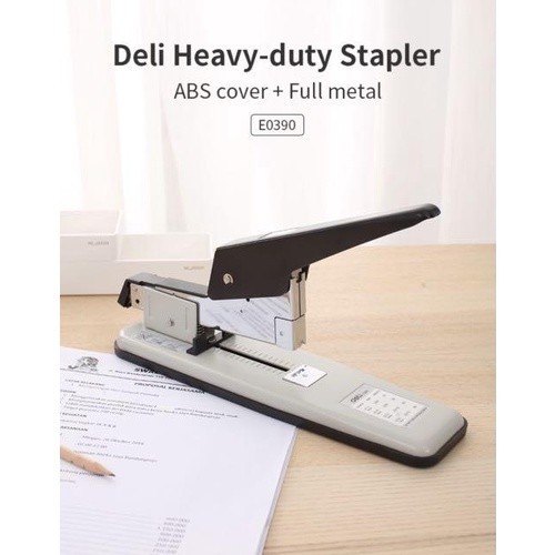 

[Baru] Deli Stapler Heavy Duty 80 Sheets Mudah Untuk Mengganti Dan