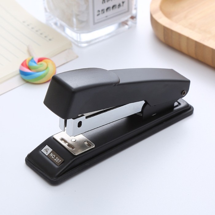

Wholesale Hand Plastic Small Book Manual Cute Paper Office Heavy Stapler For School Kids Use