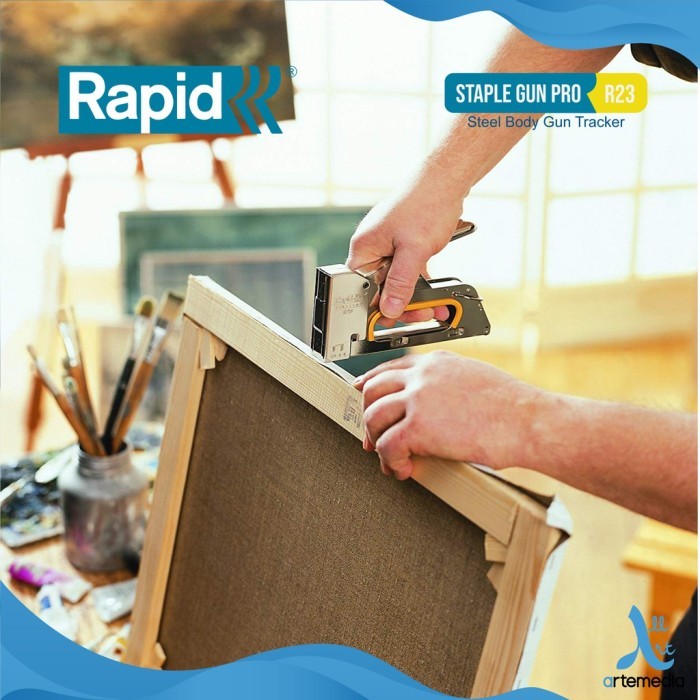 

Dijual Staple Gun Rapid Pro R23 Steel Body Gun Tracker Murah