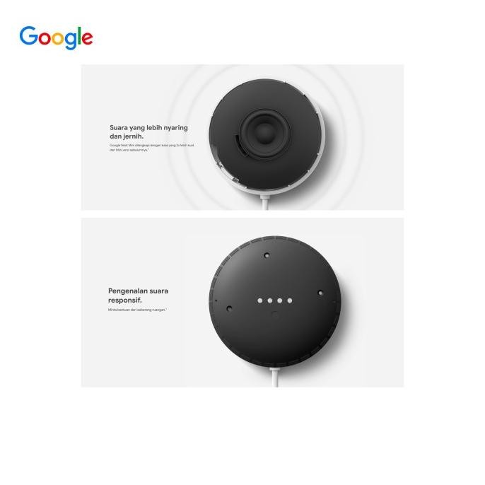 Google Nest Mini 2 / 2nd Generation Garansi Resmi Bahasa Indonesia Terlaris