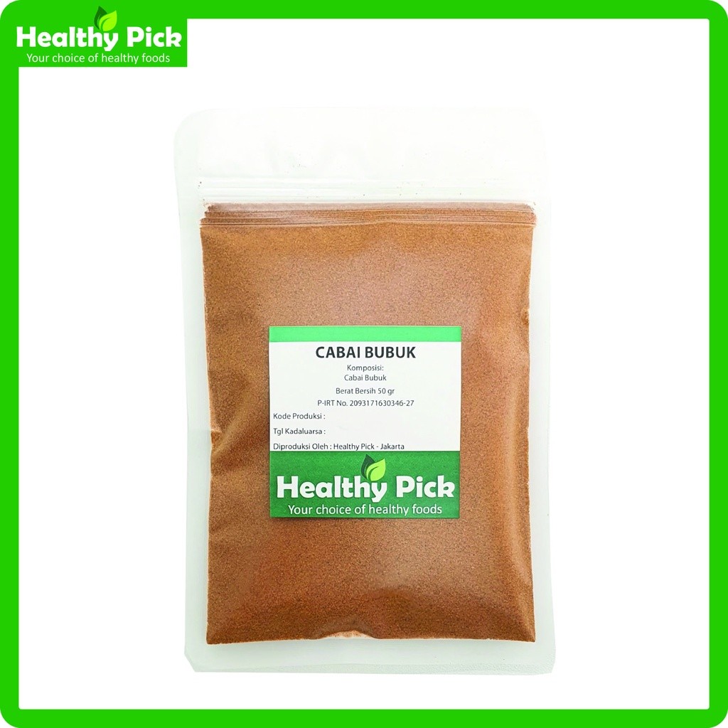 

Ground Chili Pepper / Cabai Giling Halus /Cabe Bubuk /Cabai Bubuk 50gr Q6D4