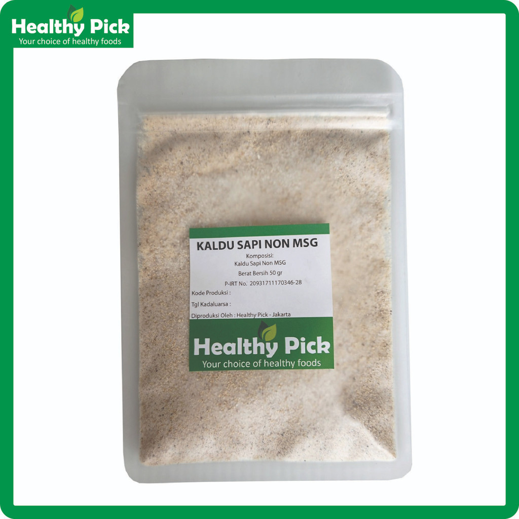 

Kaldu Sapi NON MSG 50gr H9S9