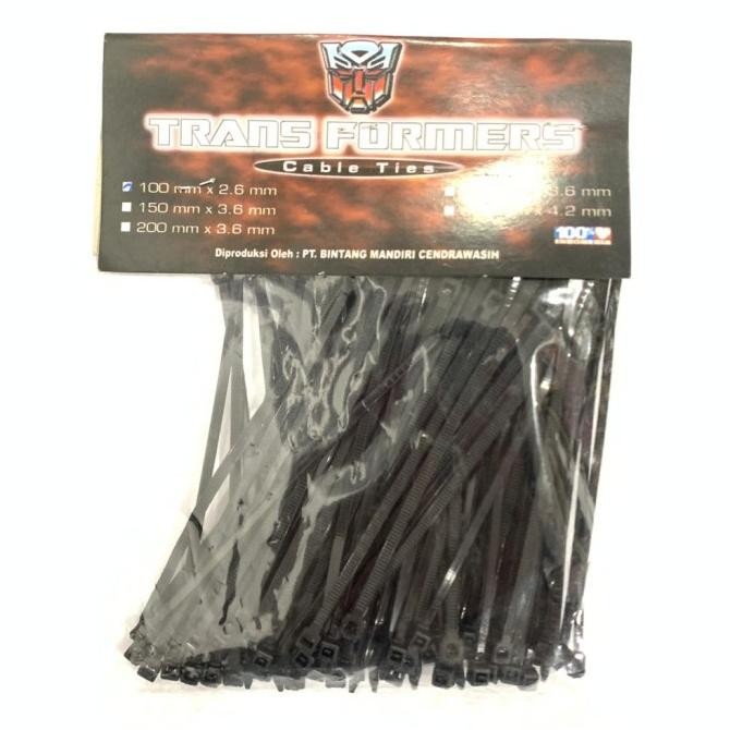 

Update KABEL TIES TALI TIES CABLE TALI SROT SEROT PENGIKAT 10CM TRANSFORMERS lesmo99