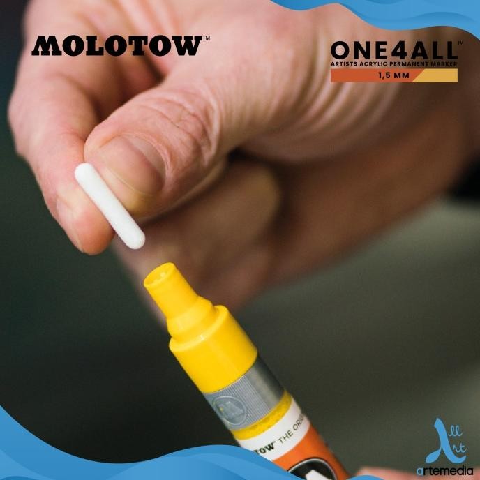 

Spidol Permanen Warna Molotow One4All 1,5mm Acrylic Paint Marker - 1/2 HT